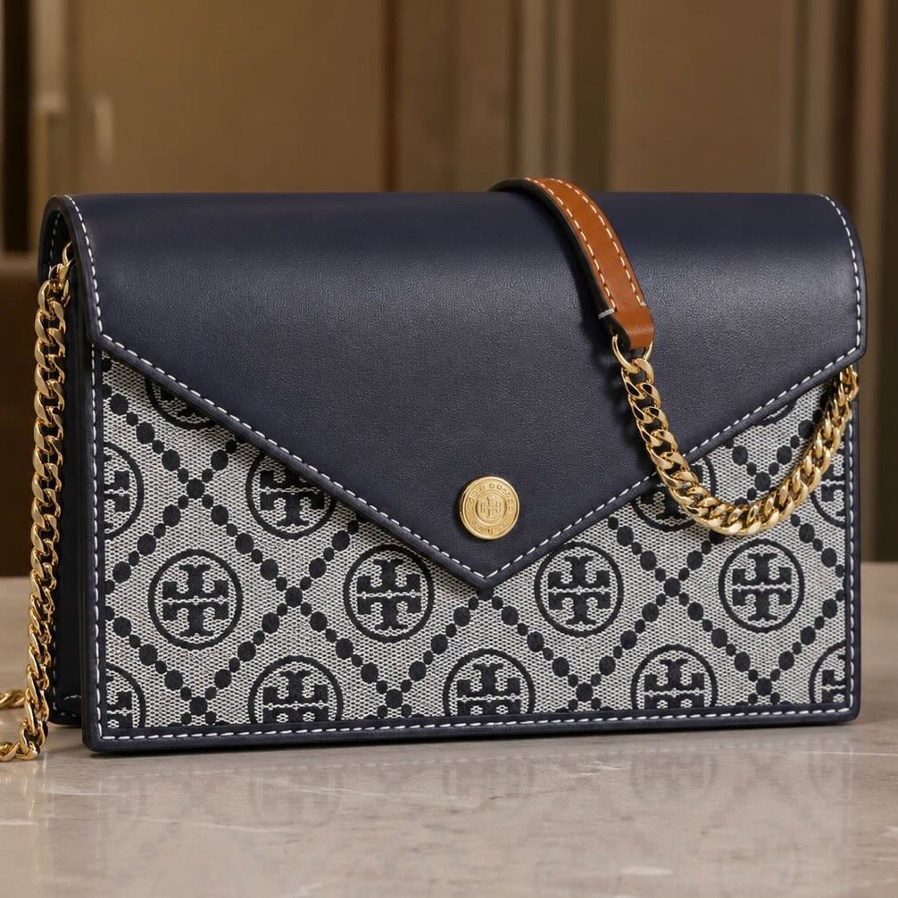 Tory Burch T Monogram Envelope Crossbody