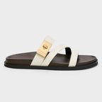 Charles & Keith  Aelin Metallic Buckle Strappy Sandals