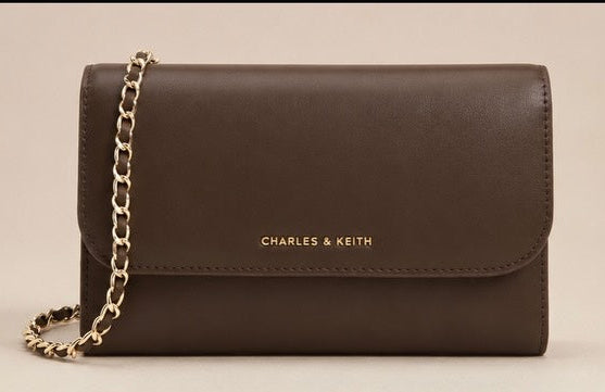 Charles & Keith  Octavia Front Flap Long Wallet
